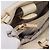 Borsa a tracolla Salvatore Ferragamo Vala in pelle 2way Ivory Gold Tone Auth 207588 Crudo - vista 28