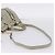 Miu Miu Vitellolux Handtasche Leder 2way Grau Goldfarben Auth 207557V Braun - Ansicht 10