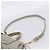 Miu Miu Vitellolux Handtasche Leder 2way Grau Goldfarben Auth 207557V Braun - Ansicht 14