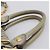 Miu Miu Vitellolux Handtasche Leder 2way Grau Goldfarben Auth 207557V Braun - Ansicht 8