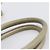 Miu Miu Vitellolux Handtasche Leder 2way Grau Goldfarben Auth 207557V Braun - Ansicht 9