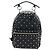 Zaino Valentino Rock Studs in pelle nera e oro autentico 206755V Nero D'oro - vista 13
