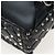 Zaino Valentino Rock Studs in pelle nera e oro autentico 206755V Nero D'oro - vista 21