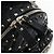 Zaino Valentino Rock Studs in pelle nera e oro autentico 206755V Nero D'oro - vista 24
