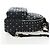 Zaino Valentino Rock Studs in pelle nera e oro autentico 206755V Nero D'oro - vista 4