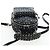 Zaino Valentino Rock Studs in pelle nera e oro autentico 206755V Nero D'oro - vista 6