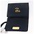 Borsa a tracolla Salvatore Ferragamo Gancini in camoscio blu navy e tono oro Auth ka6530A - vista 10