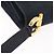 Borsa a tracolla Salvatore Ferragamo Gancini in camoscio blu navy e tono oro Auth ka6530A - vista 8