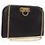 Borsa a tracolla Salvatore Ferragamo Gancini Chain in pelle marrone e oro Auth ka6429A