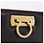 Borsa a tracolla Salvatore Ferragamo Gancini Chain in pelle marrone e oro Auth ka6429A - vista 18