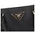 Borsa a mano PRADA Galleria in pelle Safiano Nero Oro Auth 205439 D'oro - vista 21