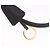 Borsa a mano PRADA Galleria in pelle Safiano Nero Oro Auth 205439 D'oro - vista 9