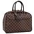 Borsa a mano LOUIS VUITTON Damier Ebene Deauville SPO N47272 LV Auth LN036V