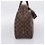 Borsa a mano LOUIS VUITTON Damier Ebene Deauville SPO N47272 LV Auth LN036V - vista 3