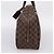 Borsa a mano LOUIS VUITTON Damier Ebene Deauville SPO N47272 LV Auth LN036V - vista 4