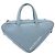 BALENCIAGA Triangle Duffel Bag Leder 2-Wege Hellblau 531048 Auth bs37406 Silber - Ansicht 13