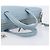 BALENCIAGA Triangle Duffel Bag Leder 2-Wege Hellblau 531048 Auth bs37406 Silber - Ansicht 7