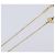 Collana Christian Dior Heart Stone metallo Gold Auth 205471 - vista 14