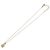 Collana Christian Dior Heart Stone metallo Gold Auth 205471 - vista 2