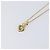 Collana Christian Dior Heart Stone metallo Gold Auth 205471 - vista 3