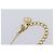 Collana Christian Dior Heart Stone metallo Gold Auth 205471 - vista 8