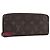 LOUIS VUITTON Monogram Portefeuille Clemence Long Wallet M60742 LV Auth 206815 Monogramm