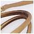 Miu Miu Handtasche Leder 2way Beige Gold Auth 167656M Golden - Ansicht 16