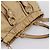 Miu Miu Handtasche Leder 2way Beige Gold Auth 167656M Golden - Ansicht 7