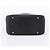 Borsa a mano BURBERRY in pelle nera e argento Auth am12688V Nero - vista 5