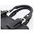Borsa a mano BURBERRY in pelle nera e argento Auth am12688V Nero - vista 8