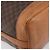 Céline Borsa a tracolla CELINE Macadam Canvas PVC Leather Brown Gold Auth 205298V Marrone D'oro - vista 18