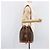 Céline Borsa a tracolla CELINE Macadam Canvas PVC Leather Brown Gold Auth 205298V Marrone D'oro - vista 27