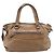 Bolso de mano Miu Miu de piel 2way Marrón Plata Auth 207616V Castaño - vista 2