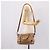 Bolso de mano Miu Miu de piel 2way Marrón Plata Auth 207616V Castaño - vista 27