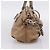 Bolso de mano Miu Miu de piel 2way Marrón Plata Auth 207616V Castaño - vista 3