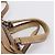 Bolso de mano Miu Miu de piel 2way Marrón Plata Auth 207616V Castaño - vista 8