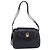 Borsa a tracolla GUCCI in pelle blu navy e oro autentica 206895 D'oro