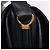 Borsa a tracolla GUCCI in pelle blu navy e oro autentica 206895 D'oro - vista 21
