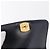 Borsa a tracolla GUCCI in pelle blu navy e oro autentica 206895 D'oro - vista 23