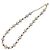 Christian Dior Perlenkette Metall Weißgold Auth 205488M - Ansicht 10