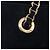 Borsa Tote a Tracolla con Catena PRADA Camoscio Navy Gold Auth 207632V D'oro Blu navy - vista 18