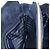 Borsa Tote a Tracolla con Catena PRADA Camoscio Navy Gold Auth 207632V D'oro Blu navy - vista 21