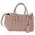 Borsa a mano Miu Miu Matelassé in pelle 2way Rosa Argento Auth 206390M