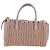 Borsa a mano Miu Miu Matelassé in pelle 2way Rosa Argento Auth 206390M - vista 2