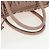 Borsa a mano Miu Miu Matelassé in pelle 2way Rosa Argento Auth 206390M - vista 7