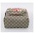 Zaino GUCCI GG Blooms PVC Leather Beige Silver 410544 Auth ka6474A - vista 5