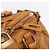 Chloé Bolsa de mão Chloe Paddington em couro marrom ouro prata Auth am12746V Dourado - vista 19