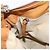 Chloé Bolsa de mão Chloe Paddington em couro marrom ouro prata Auth am12746V Dourado - vista 24