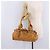 Chloé Bolsa de mão Chloe Paddington em couro marrom ouro prata Auth am12746V Dourado - vista 27