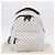 Stella Mc Cartney Stella McCartney Rucksack Nylon White Black Auth BA16177 Schwarz Weiß - Ansicht 12